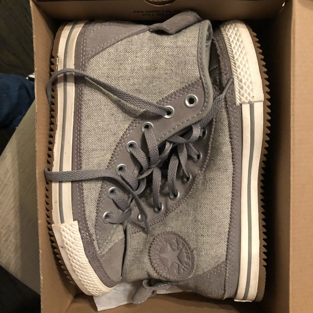 🚫🚫sold🚫🚫 Chuck Taylor converse Elsie grey 6.5
